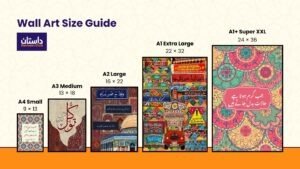 wall art size guide